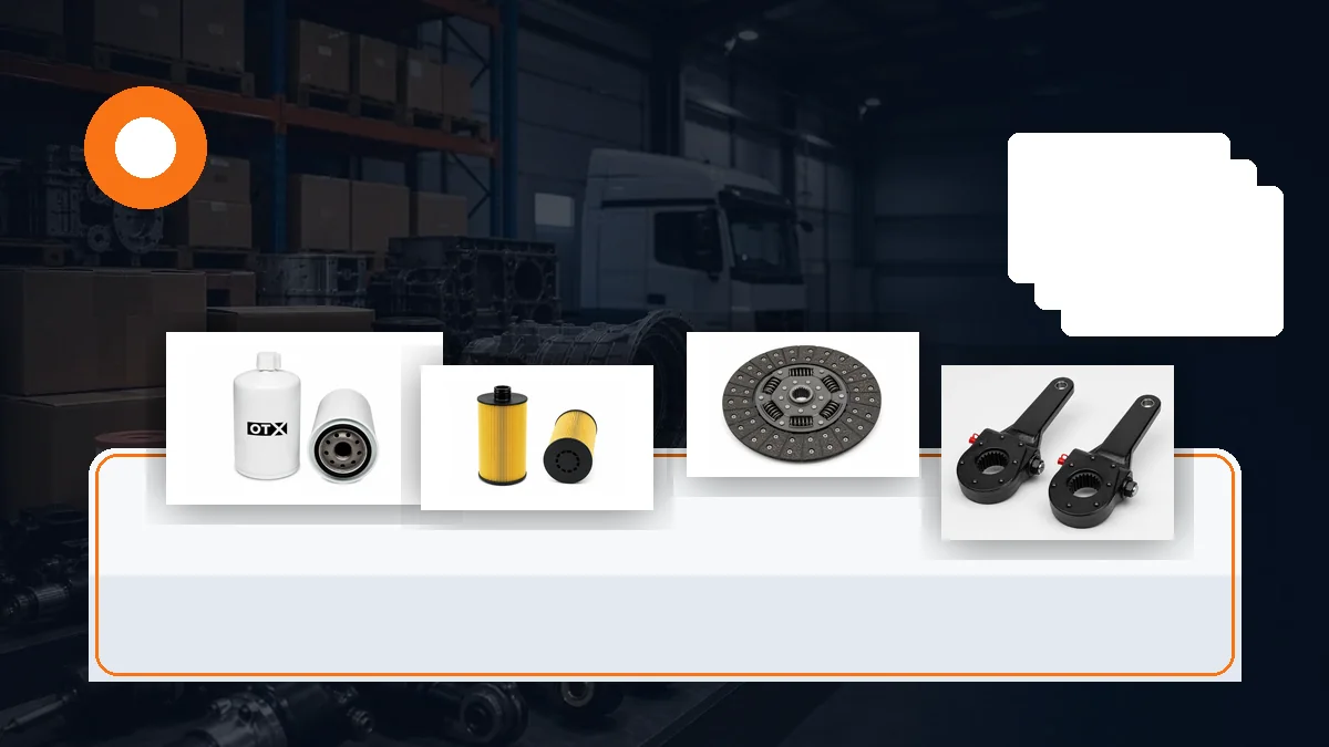 Mixed Container Truck Spare Parts Order Guide